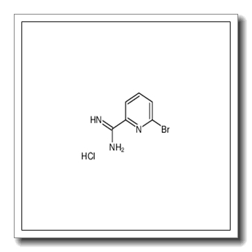 6-Bromo-2-pyridinecarboximidamide hydrochloride (1:1) CAS 1245806-87-4