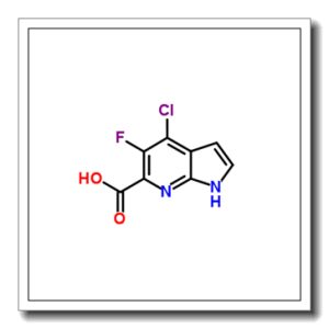 4-Chloro-5-fluoro-1H-pyrrolo[2,3-b]pyridine-6-carboxylic acid