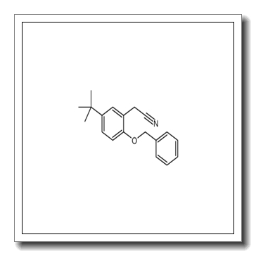 2-(2-(苄氧基)-5-(叔丁基)苯基)乙腈