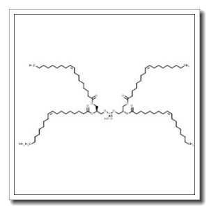 (9Z,21S,27S,38Z)-24-Hydroxy-24-oxido-18,30-dioxo-19,23,25,29-tetraoxa-24λ5-phosphaheptatetraconta-9,38-diene-21,27-diyl (9Z,9’Z)bis(-9-octadecenoate) ammoniate (1:1)