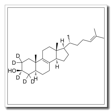 (3β,5α)-(2,2,3,4,4-2H5)Cholesta-8,24-dien-3-ol