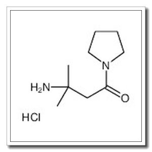 3-氨基-3-甲基-1-(1-吡咯烷基)-1-丁酮盐酸盐
