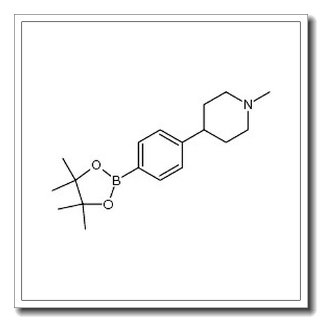Piperidine, 1-​methyl-​4-​[4-​(4,​4,​5,​5-​tetramethyl-​1,​3,​2-​dioxaborolan-​2-​yl)​phenyl]​ CAS 1247000-92-5 