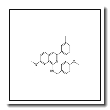N1-(4-Methoxybenzyl)-N7,N7-dimethyl-3-(3-methylphenyl)-1,7-isoquinolinediamine CAS 1248622-41-4