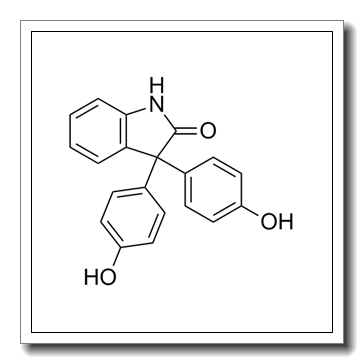 3,3-bis(4-hydroxyphenyl)-1H-indol-2-one CAS 125-13-3