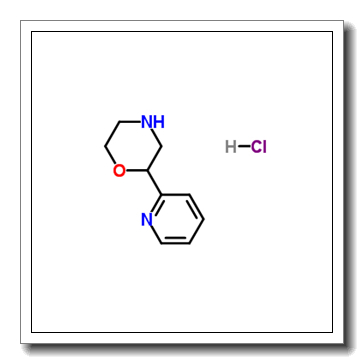 2-(2-Pyridinyl)morpholine hydrochloride (1:1)