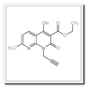 4-羟基-7-甲基-2-氧代-1-(2-丙炔)-1,2-二氢-1,8-萘啶-3-羧酸乙酯