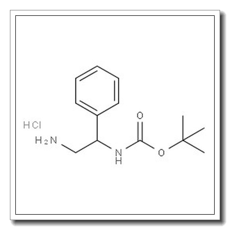 2-(BOC-氨基)-2-苯基乙胺盐酸盐