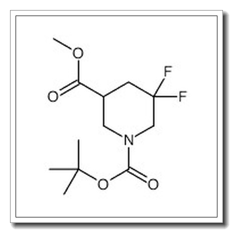 3-Methyl 1-(2-methyl-2-propanyl) 5,5-difluoro-1,3-piperidinedicar boxylate