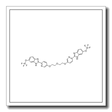 2,2′-[氧基二(2,1-乙二基氧基-5,2-吡啶二基)]二[6-(三氟甲氧基)-1H-苯并咪唑]