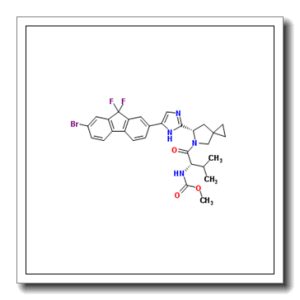 N-[(1S)-1-[[(6S)-6-[5-(7-溴-9,9-二氟-9H-芴-2-基)-1H-咪唑-2-基]-5-氮杂螺[2.4]庚烷-5-基]羰基]-2-甲基丙基]氨基甲酸甲酯