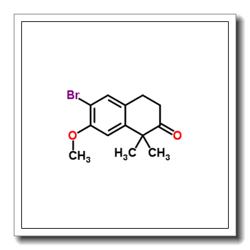 6-bromo-7-methoxy-1,1-dimethyl-3,4-dihydronaphthalen-2-one CAS 1256578-99-0