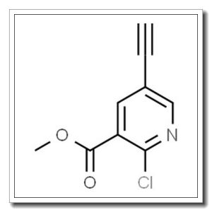 Methyl 2-chloro-5-ethynylnicotinate