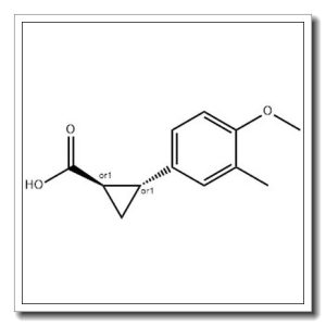 反式-2-(4-甲氧基-3-甲基苯基)环丙烷-1-羧酸