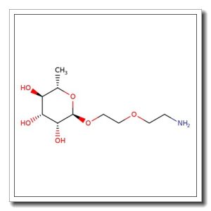2-(2-Aminoethoxy)ethyl 6-deoxy-α-L-mannopyranoside