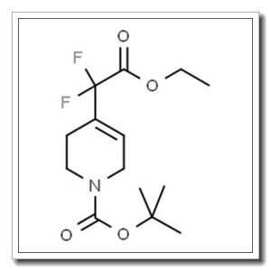 2-Methyl-2-propanyl 4-(2-ethoxy-1,1-difluoro-2-oxoethyl)-3,6-dihydro-1(2H)-pyridinecarboxylate
