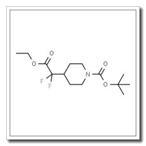 2-Methyl-2-propanyl 4-(2-ethoxy-1,1-difluoro-2-oxoethyl)-1-piperidinecarboxylate