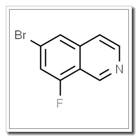 6-bromo-8-fluoroisoquinoline