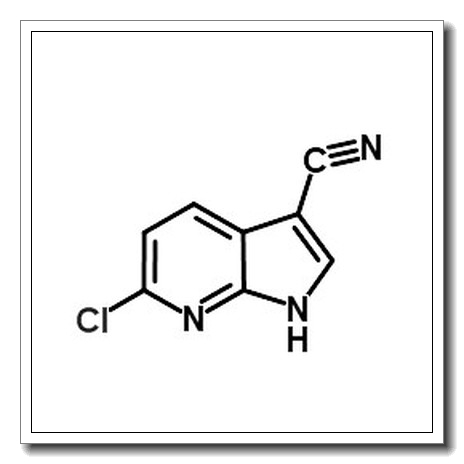 6-chloro-1H-pyrrolo[2,3-b]pyridine-3-carbonitrile CAS 1260385-93-0 