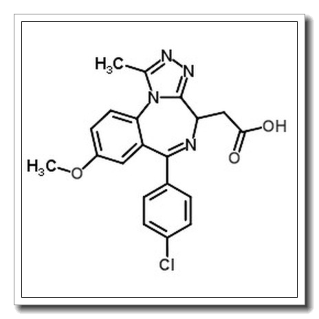 [6-(4-Chlorophenyl)-8-methoxy-1-methyl-4H-[1,2,4]triazolo[4,3-a][1,4]benzodiazepin-4-yl]acetic acid CAS 1260530-42-4 