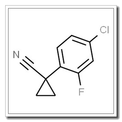 1-(4-chloro-2-fluorophenyl)cyclopropane-1-carbonitrile