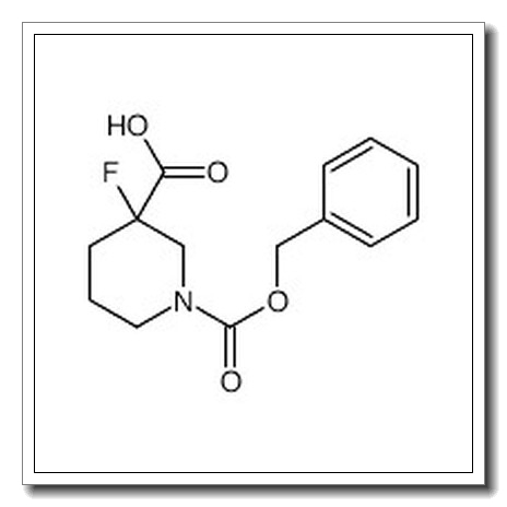 3-fluoro-1-phenylmethoxycarbonylpiperidine-3-carboxylic acid CAS 1260760-22-2 