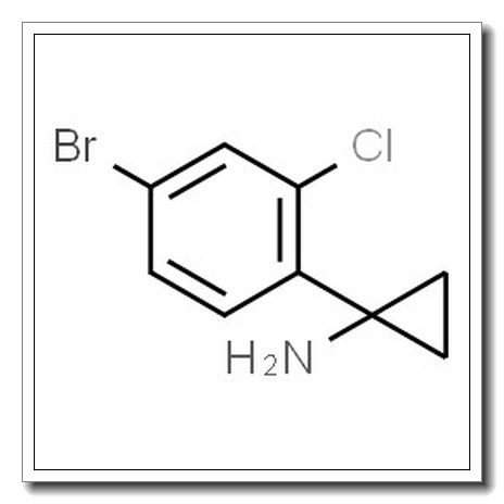 1-(4-bromo-2-chlorophenyl)cyclopropanamine