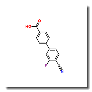 4'-Cyano-3'-fluorobiphenyl-4-carboxylic acid CAS 1260811-82-2