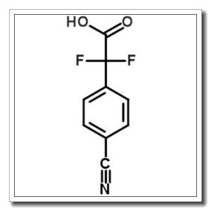 (4-Cyanophenyl)(difluoro)acetic acid