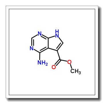 Methyl 4-amino-7H-pyrrolo[2,3-d]pyrimidine-5-carboxylate CAS 126149-77-7