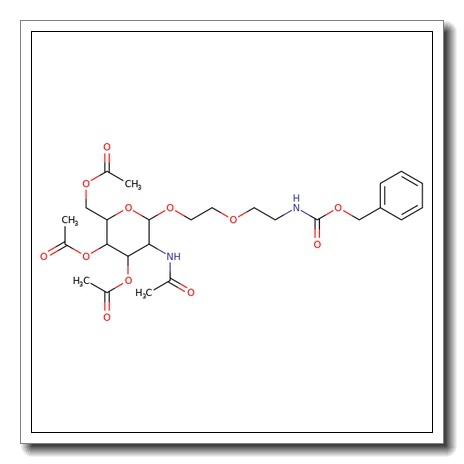 2-Acetamido-3,4,6-tri-O-acetyl-1-O-[(N-Cbz-aminoethoxy)ethoxy]-2-deoxy-β-D-galactopyranose CAS 1261568-35-7