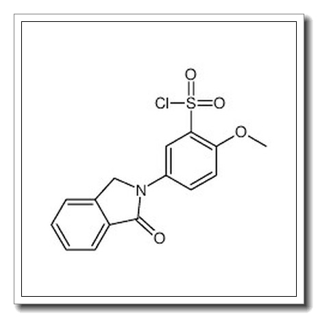 2-Methoxy-5-(N-phthalimidinyl)benzenesulfonyl chloride CAS 126565-42-2 