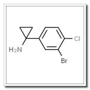 1-(3-溴-4-氯苯基)环丙烷-1-胺盐酸盐