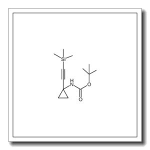 tert-butyl 1-[(trimethylsilyl)ethynyl]cyclopropylcarbamate