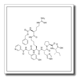NΑ-NICOTINOYL-TYR-(NΑ-CBZ-ARG)-LYS-HIS-PRO-ILE