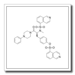 1-[N,O-二(5-异喹啉磺酰基)-N-甲基-L-型酪氨酸]-4-苯基哌嗪