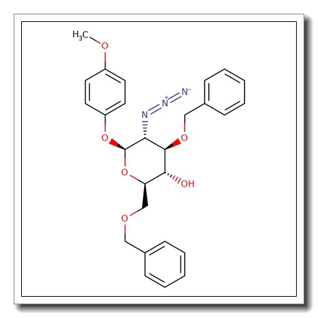 4-Methoxyphenyl 2-azido-3,6-di-O-benzyl-2-deoxy-b-D-glucopyranoside CAS 1272755-25-5