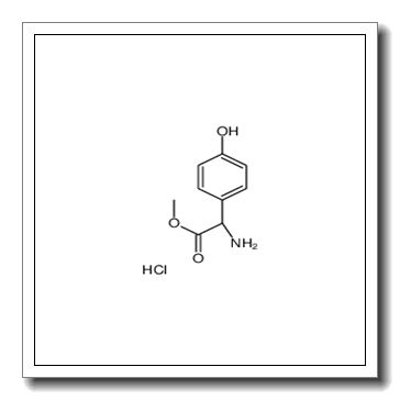 methyl (2S)-2-amino-2-(4-hydroxyphenyl)acetate,hydrochloride CAS 127369-30-6