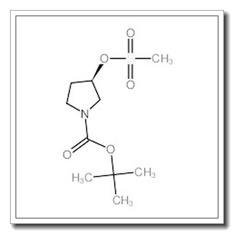 (R)-3-Methanesulfonyloxy-pyrrolidine-1-carboxylic acid tert-butyl ester CAS 127423-61-4 
