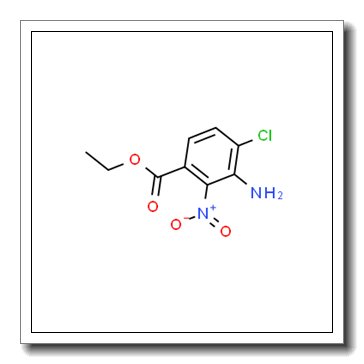 Benzoic acid, 3-amino-4-chloro-2-nitro-, ethyl ester CAS 1277132-56-5