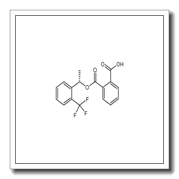 (S)-1-(2-trifluoromethylphenyl)ethyl alcohol phthalate