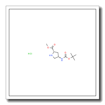 (2S,4S)-4-((叔丁氧基羰基)氨基)吡咯烷-2-甲酸甲酯盐酸盐