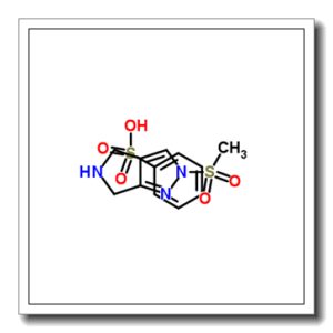 2,4,5,6-四氢-2-(甲基磺酰基)吡咯并[3,4-C]吡唑苯磺酸盐