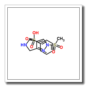 2,4,5,6-四氢-2-(甲基磺酰基)吡咯并[3,4-C]吡唑苯磺酸盐