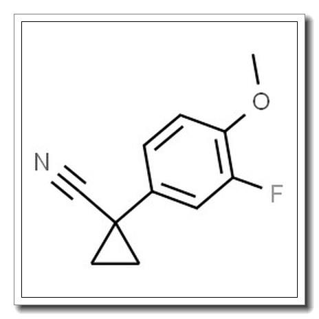 1-(3-氟-4-甲氧基苯基)环丙烷甲腈