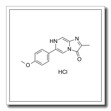 2-Methyl-6-(4-Methoxyphenyl)-3,7-Dihydroimidazo[1,2-a]Pyrazin-3-One Hydrochloride CAS 128322-44-1