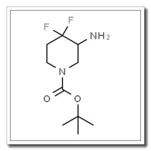 2-Methyl-2-propanyl 3-amino-4,4-difluoro-1-piperidinecarboxylate