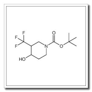 4-hydroxy-3-trifluoromethyl-piperidine-1-carboxylic acid tert-butyl ester