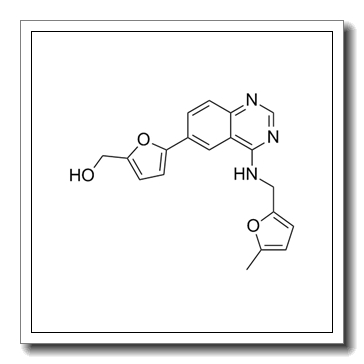 5-[4-[[(5-Methyl-2-furanyl)methyl]amino]-6-quinazolinyl]-2-furanmethanol CAS 1285702-20-6