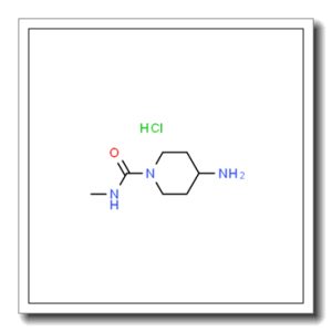 4-Amino-N-methyl-1-piperidinecarboxamide hydrochloride (1:1)